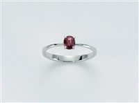 Anello Miluna Donna Le Croci Gemme Preziose in Oro bianco Rubino LID3410 - LID3410